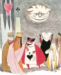 Kot Znikot na dworze Królowej Kier (il. Tove Jansson) 