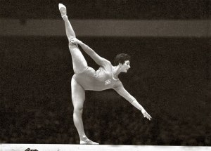 Eva Bosákova - czterokrotna medalistka olimpijska. Zdobyła złoty medal na IO w Rzymie '1960 w ćwiczeniach na równoważni. 